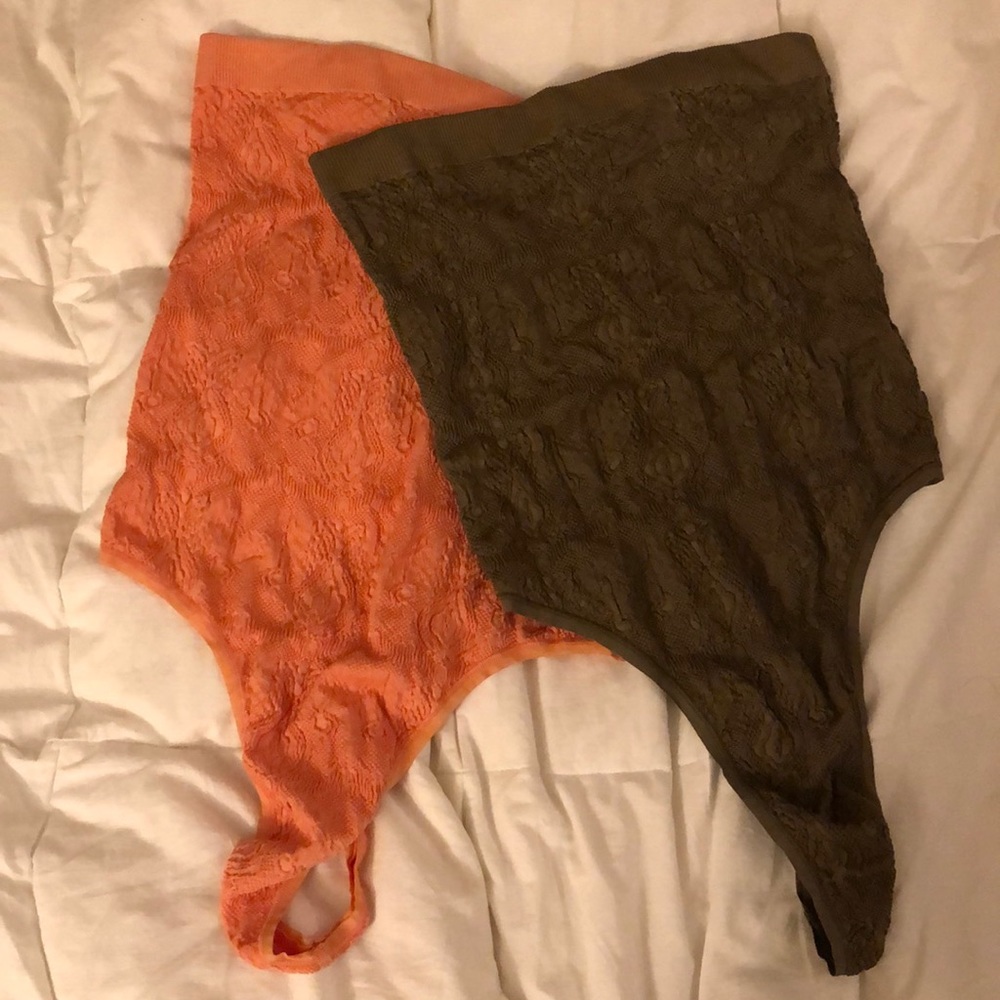 Strapless stretchy bodysuits